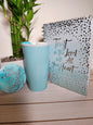 Trust in the Lord teal mug set
