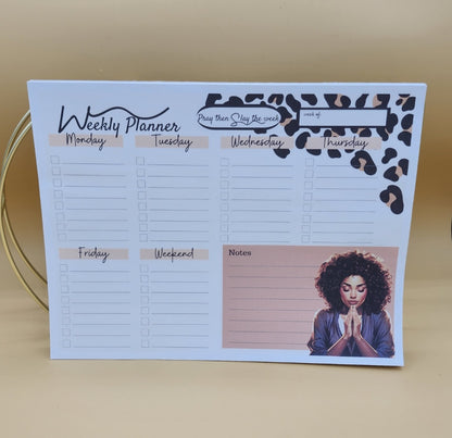 Blessed MAMA black tote and notebook set