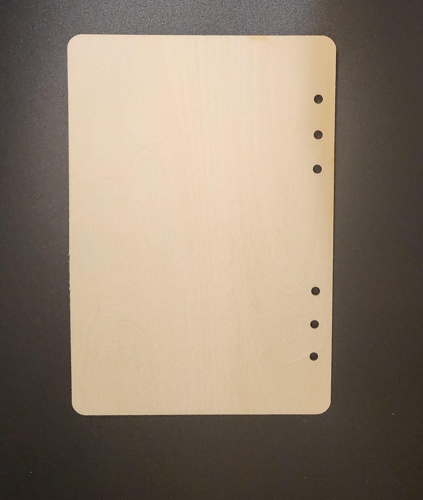 Personalized Wooden Engraved Notebook