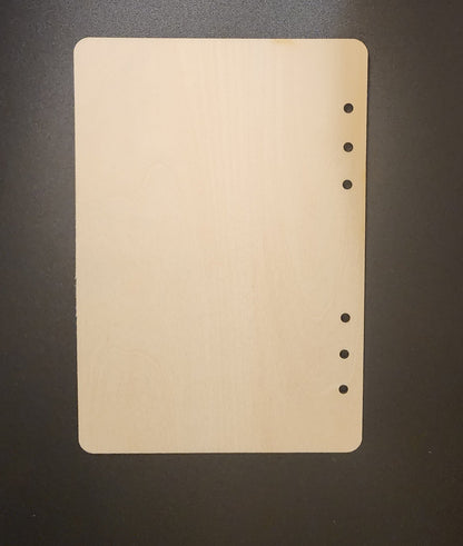 Personalized Wooden Engraved Notebook