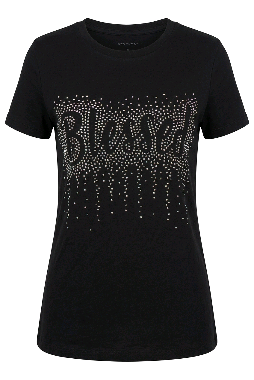 Blessed T-Shirt in rhinestone