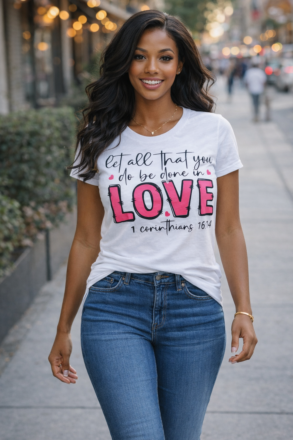 Let all you do be done in LOVE, t-shirt