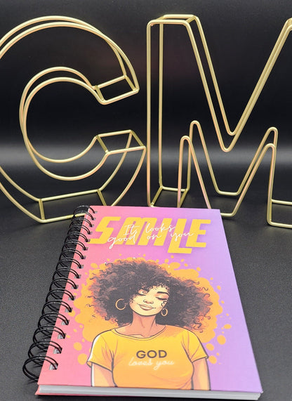 Smile, it looks good on you! Notebook and To Do list