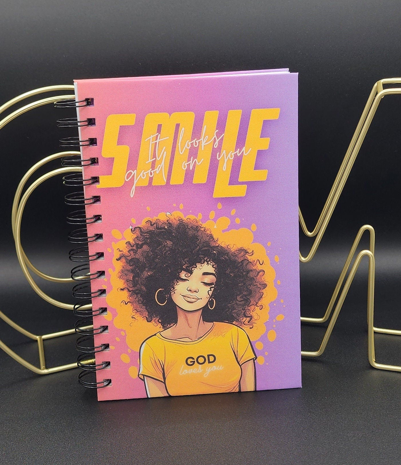 Smile, it looks good on you! Notebook and To Do list